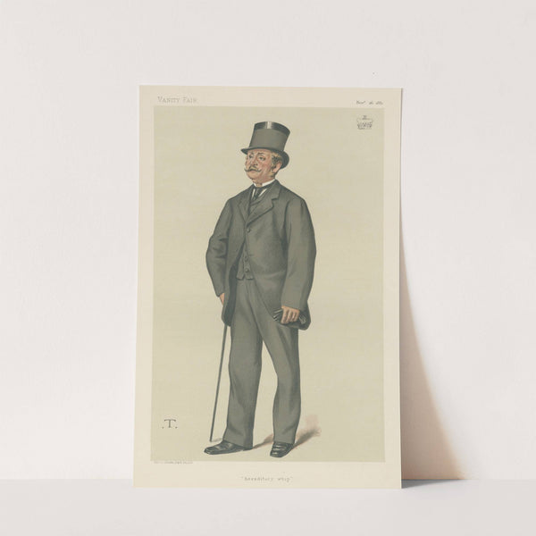 Politicians – Vanity Fair – ‘hereditary whip’. Viscount Hawarden. November 26 1881 (1881) by Théobald Chartran
