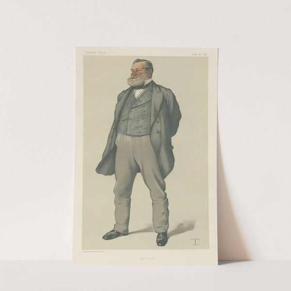 Politicians – Vanity Fair – ‘the City’. Alderman Robert Nicholas Fowler. June 25, 1881 (1881) by Théobald Chartran