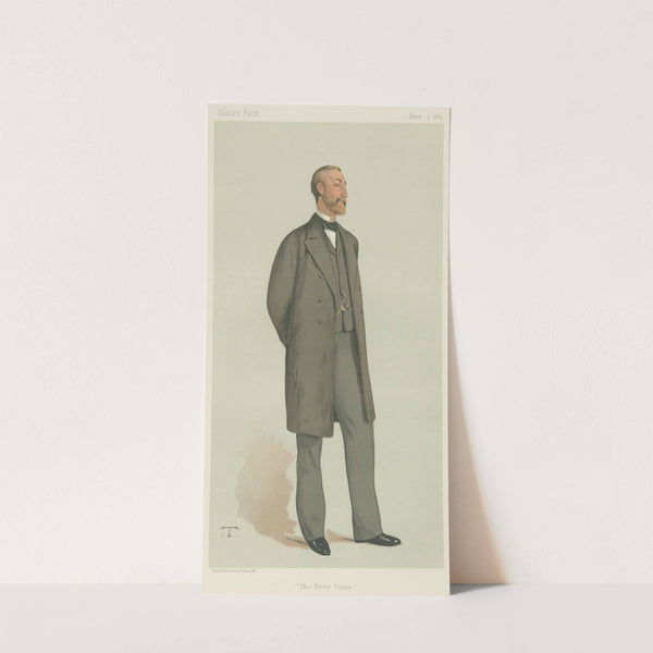 Politicians - Vanity Fair. 'The Privy Purse' The Rt. Hon. Gen. Sir Henry Ponsonby. 17 March 1883 by Théobald Chartran