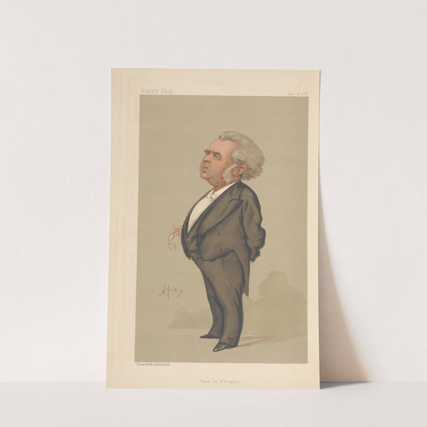 Politicians – ‘Vive La Polgne’. M. Charles Floquet. June 16, 1888 (1888) by Carlo Pellegrini