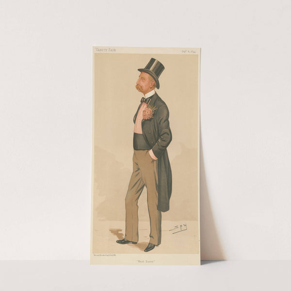 Politicians – ‘West Essex.’ Col. Amelius Richard Mark Lockwood. 6 September 1894 (1894) by Leslie Matthew Ward