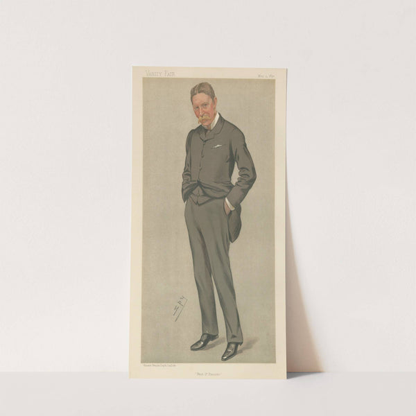 Politicians – ‘West St. Pancras’. Mr. Harry Robert Graham. May 11, 1893 (1893) by Leslie Matthew Ward