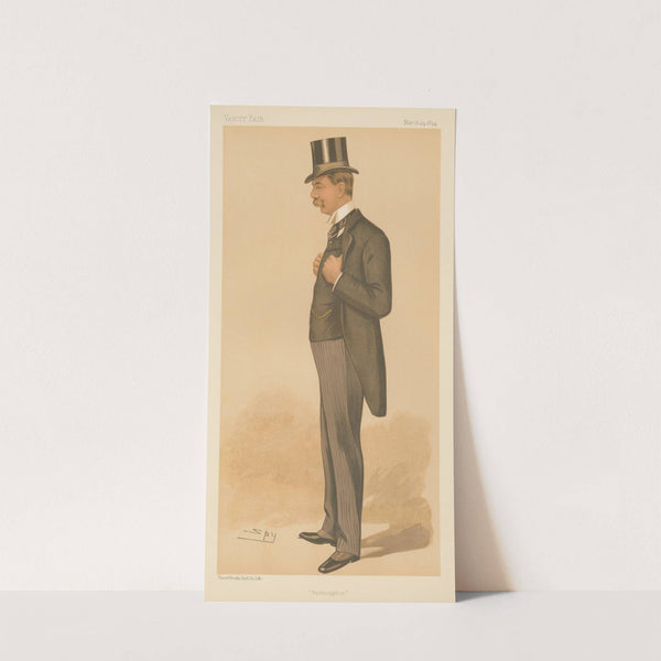 Politicians – ‘Westhoughton’. Lord Stanley. 29 March 1894 (1894) by Leslie Matthew Ward