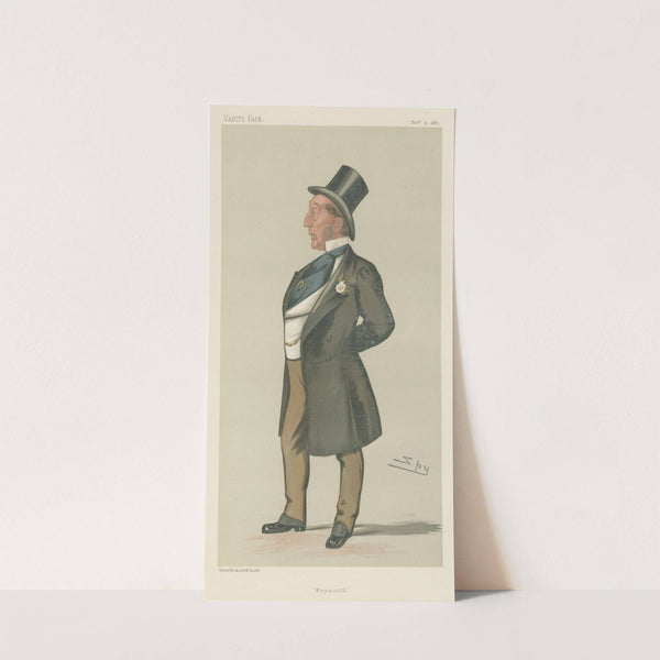 Politicians – ‘Weymouth’. Mr. Henry Edwards. November 11, 1882 (1882) by Leslie Matthew Ward