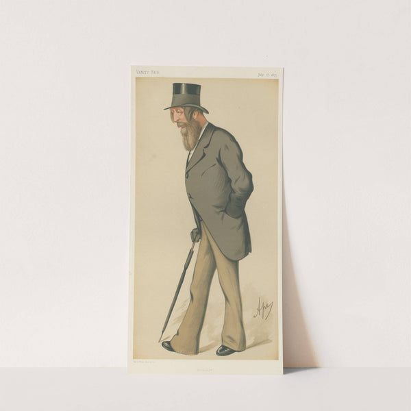 Politicians – ‘Yorkshire’. Mr. Frederick Acclom Milbank. 17 July 1875 (1875) by Carlo Pellegrini