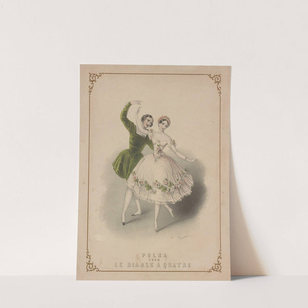 Polka from Le diable à quatre (1840-1849) by John Brandard