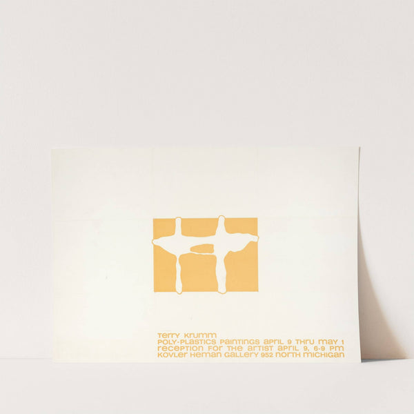 Poly-plastic paintings, April 9 thru May 1 by Anonymous