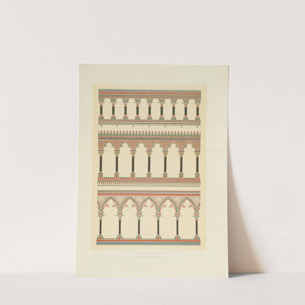 Polychromatic decoration as applied to buildings in the mediæval styles Pl.25 by George Ashdown Audsley