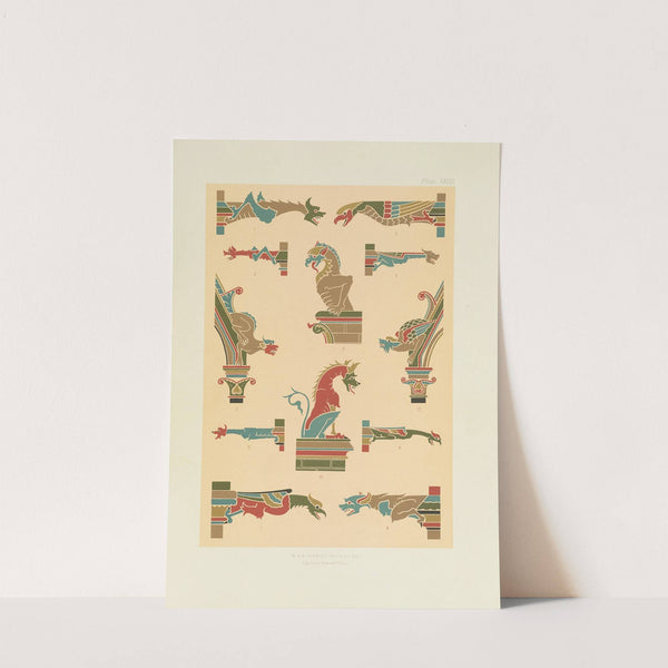 Polychromatic decoration as applied to buildings in the mediæval styles Pl.28 by George Ashdown Audsley