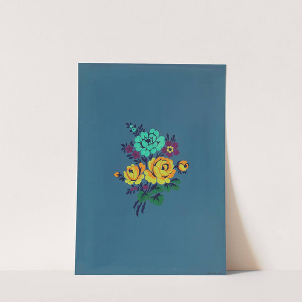 Polychrome floral group III by Herman A. Elsberg