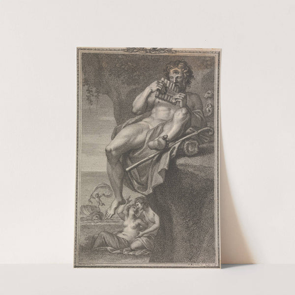 Polyhemus, Playing The Panpipes For Galatea (1783) by Giovanni Battista Cipriani