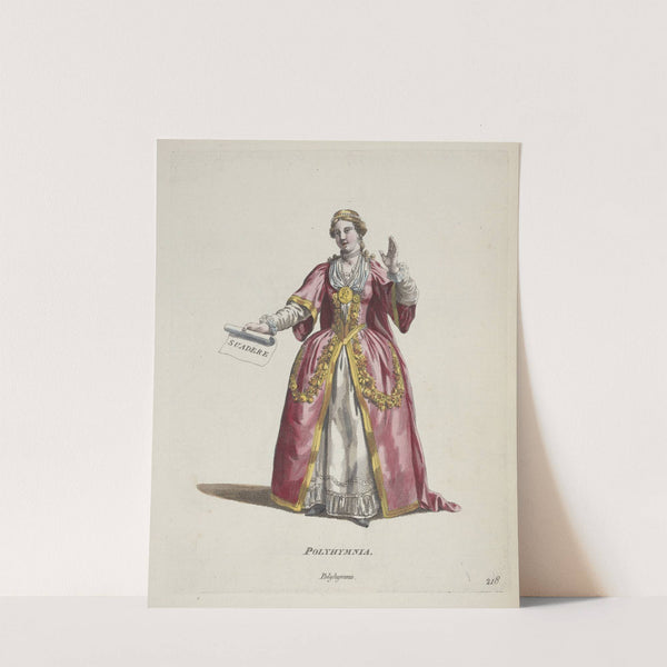 Polyhymnia (1757-1772) by Charles Grignion