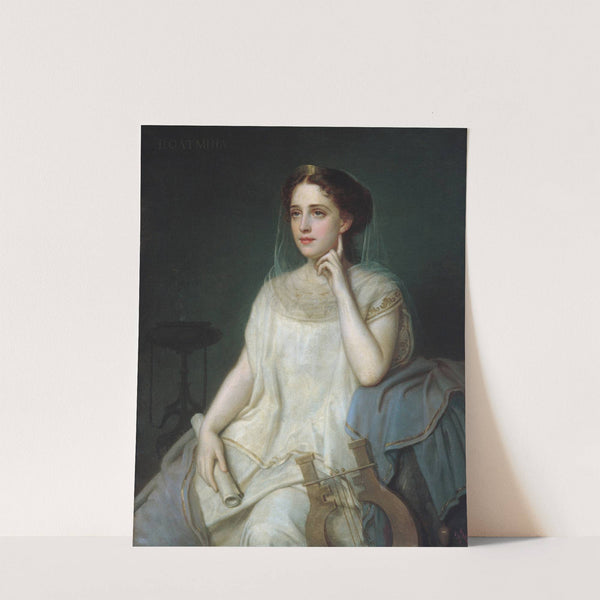 Polyhymnia (1869) by Giuseppe Fagnani