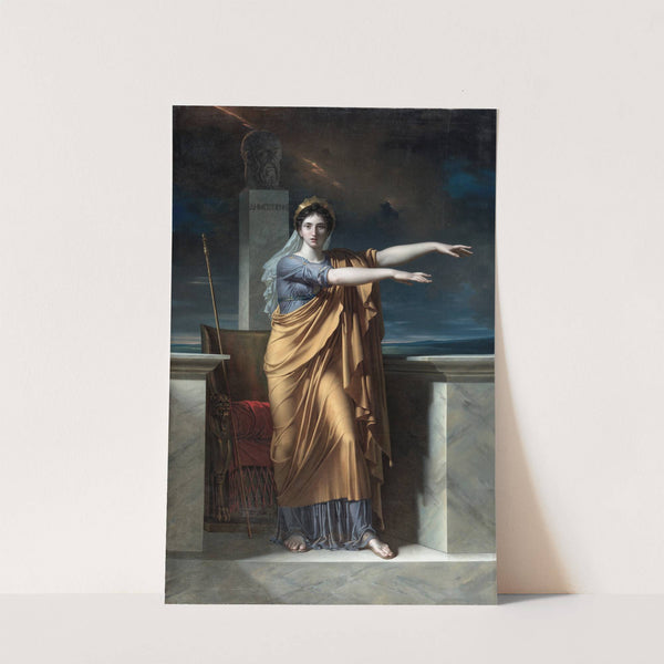 Polyhymnia,Muse of Eloquence by Charles Meynier