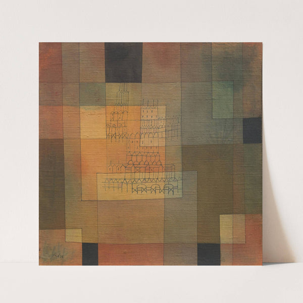 Polyphonic Architecture by Paul Klee