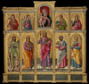 Polyptych with Saint James Major, Madonna and Child, and Saints