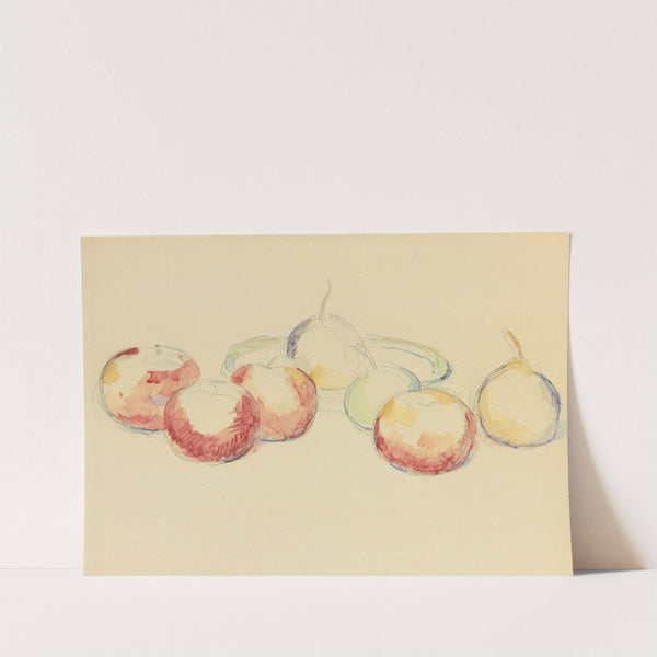 Pommes Et Poires (circa 1882-85) by Paul Cézanne