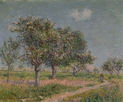 Pommiers en fleurs en Normandie (1903)