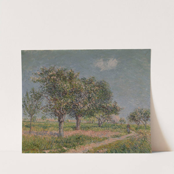 Pommiers en fleurs en Normandie (1903) by Gustave Loiseau