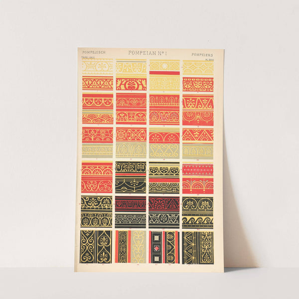 Pompeian No. 1 (1910) by Owen Jones