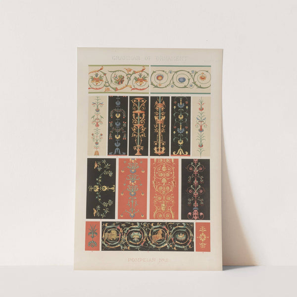 Pompeian No. 2 (1856) by Owen Jones