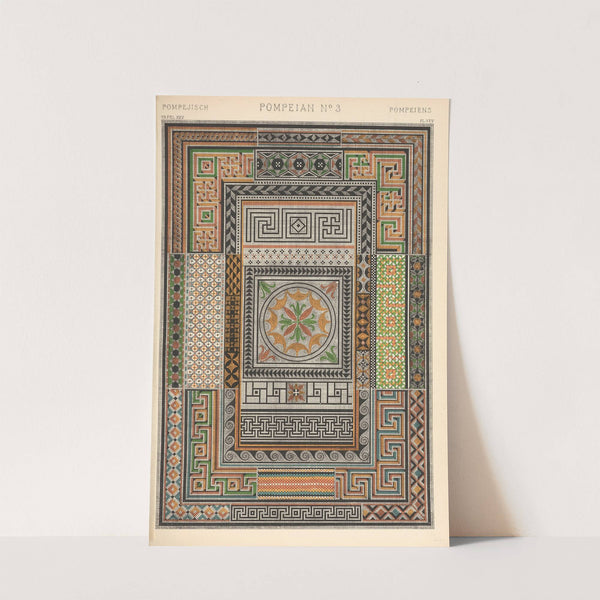 Pompeian No. 3 (1910) by Owen Jones