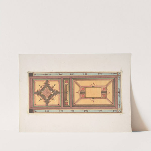 Pompeiian Design for Paneling by Jules-Edmond-Charles Lachaise