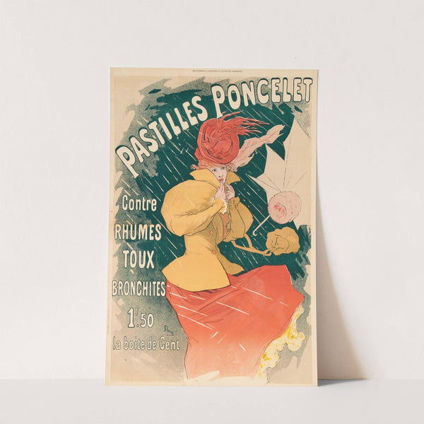 Poncelet Lozenges (Pastilles Poncelet) (AFTER 1890) by Jules Chéret