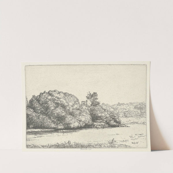 Pond and Willows (1900-1925) by Ernest Haskell