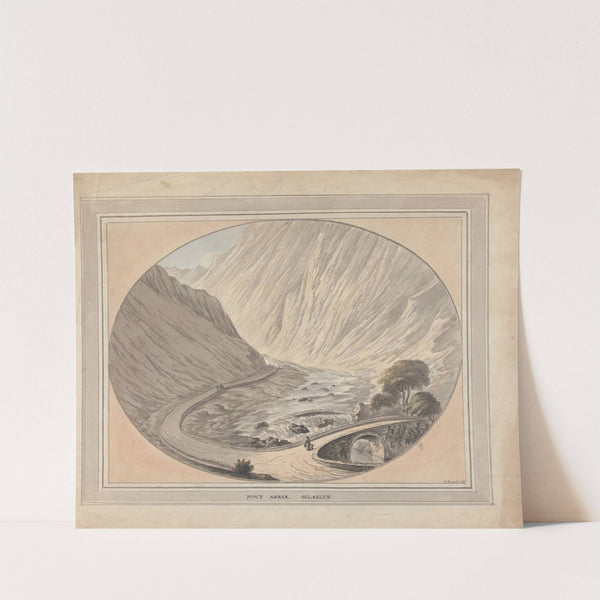 Pont Aber Glaslyn by William Burgess