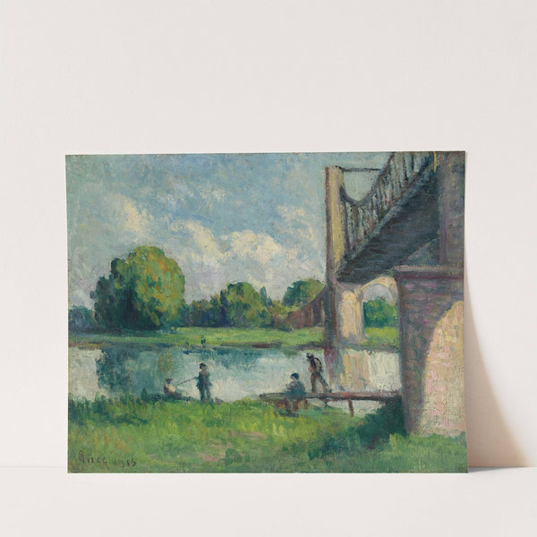 Pont Aux Environs D’angers (1916) by Maximilien Luce