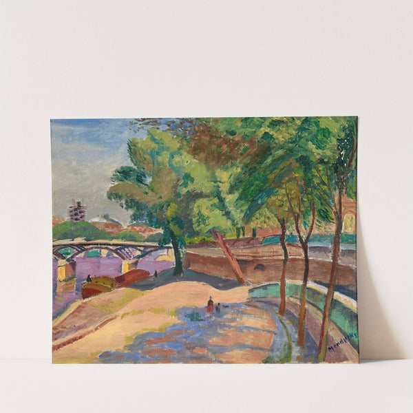 Pont des Arts, Paris (1947) by Maurice Mendjizky