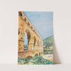 Pont du Gard, France by Cass Gilbert
