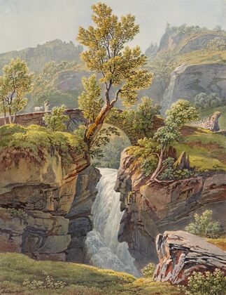 Pont du Richenbach Canton Berne Suiss (1915-1945)
