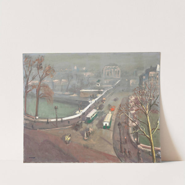 Pont-Neuf, brume d’automne (1937) by Albert Marquet