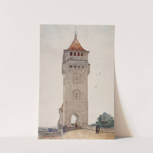 Pont Valentre, Cahors by Cass Gilbert