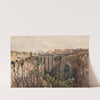 Ponte Clementino in Civita Castellana in Latium by Thomas Ender