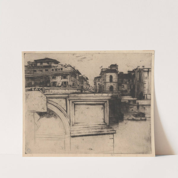 Ponte della Trinita (1902-1907) by David Young Cameron