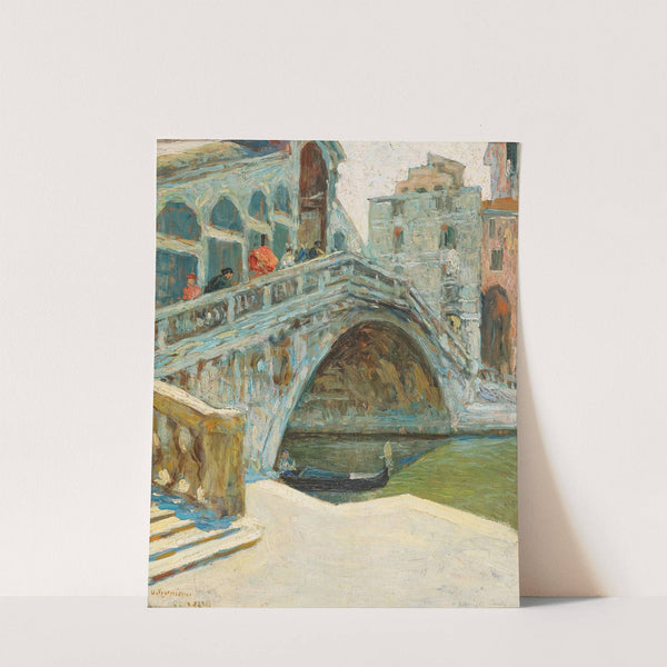 Ponte di Rialto by Ugo Flumiani