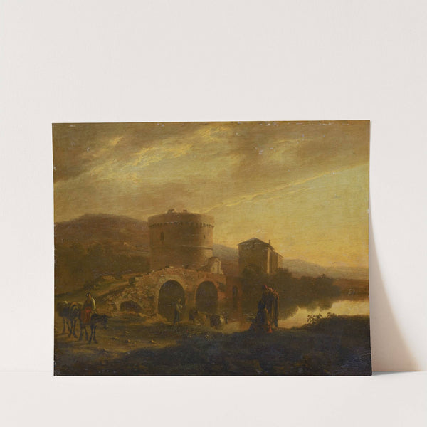 Ponte Lucano With The Tomb Of The Plautii by Jan Both