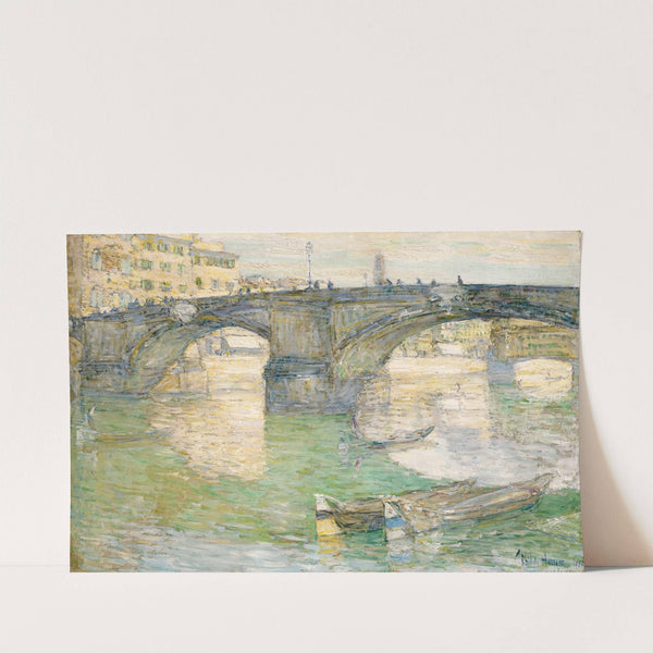 Ponte Santa Trinità (1897) by Childe Hassam