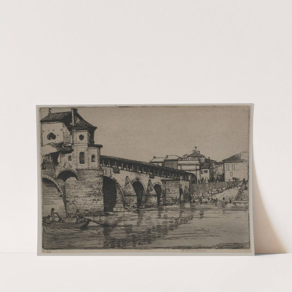 Ponte Ticino, Pavia by Donald Shaw MacLaughlan