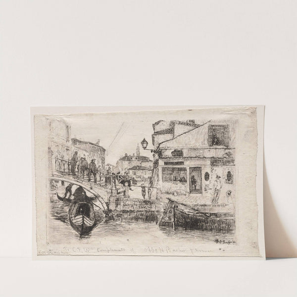 Ponte Tolentine by Otto Henry Bacher