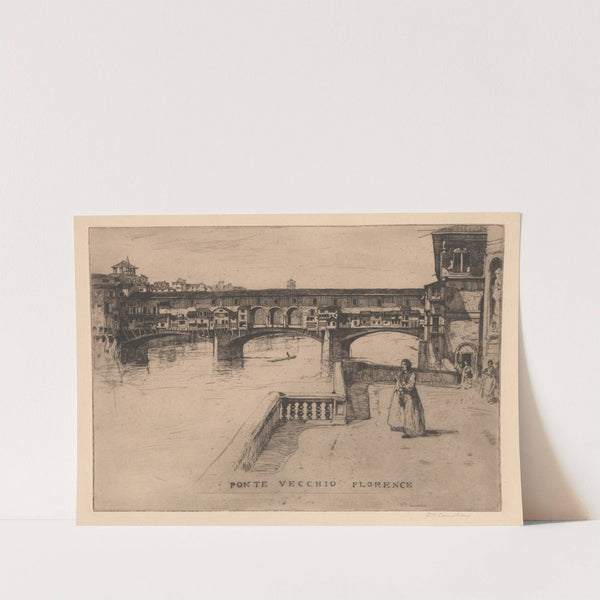Ponte Vecchio (1895) by David Young Cameron