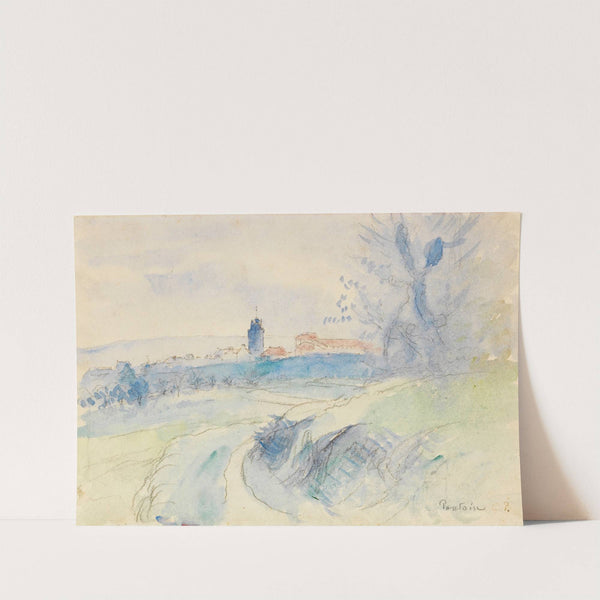 Pontoise (1874) by Camille Pissarro