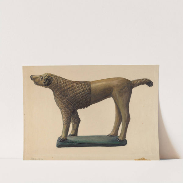 Poodle by Mina Lowry