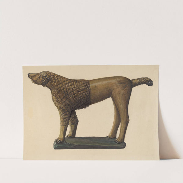 Poodle by Mina Lowry