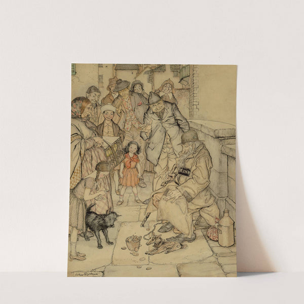 Poor Cecco Goes into Business (1925) by Arthur Rackham