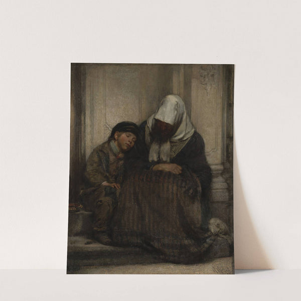 Poor People (1858) by Angilbert Göbel