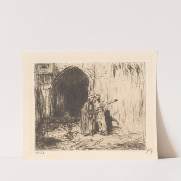 Poort in een Ottomaanse stad (1889) by Marius Bauer